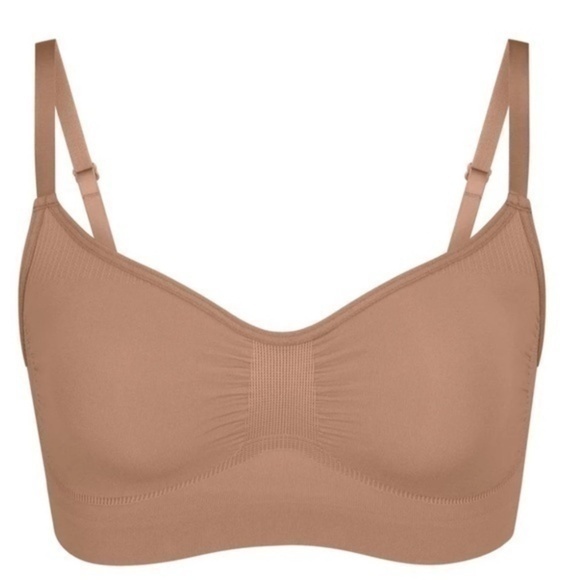 NWT SKIMS SEAMLESS SCULPT BRA SIENNA BEIGE XXS/xS - Picture 1 of 5